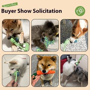 Jouet à mâcher durable en corde de coton, motif dessin animé, pour chiens et chats de petite, moyenne et grande taille, pour la dentition et l'hygiène buccale - Vente en gros - Product Image 4