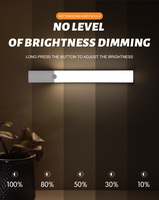 Lampe de nuit LED rechargeable à détecteur de mouvement Nouvelle lampe murale d'intérieur intelligente Lampe d'escalier magnétique intelligente