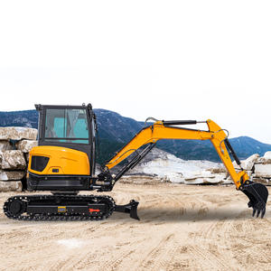 Envío gratis excavadora sobre orugas con joystick piloto - Product Image 1
