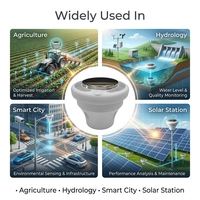 Estación Meteorológica de lluvia piezoeléctrica CE, sensor de medición de gotas de lluvia para hidrología y monitoreo de conservación del agua