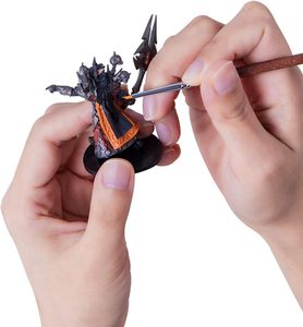 BOMEIJIA petit détail pinceaux 7 pièces pour modèle <span class=keywords><strong>peinture</strong></span> acrylique <span class=keywords><strong>Gouache</strong></span> huile Tempera et <span class=keywords><strong>peinture</strong></span> de visage - Product Image 3