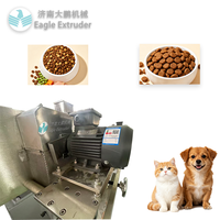 Machine d'extrusion et de soufflage à double vis à couple élevé continu pour aliments nutritionnels pour animaux / aliments pour animaux de compagnie