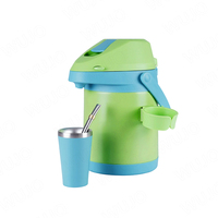 Kit de Yerba Maté Personnalisé en Acier Inoxydable : Carafe Thermique Isotherme avec Support de Tasse et Paille Bombilla