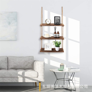 Bohao Wood Products <b>Wall</b> Mount <b>Display</b> Shelves Rectangle Float Design For Living Room Bedroom Study - Product Image 3