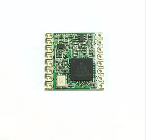 Original en stock RFM95W 20dBm 100mW 868Mhz 915Mhz DSSS module émetteur-récepteur sans fil à spectre étalé SX127 SMD lora module