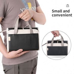 Organizador de Joyas Portátil de Viaje al por Mayor 2023 de Fábrica BSCI con Espejo, Bolsa de Almacenamiento Plegable para Collares y Pendientes - Product Image 5