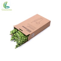 Boîte en papier de paille écologique imprimée à l'encre de soja de qualité alimentaire, vente en gros en Chine