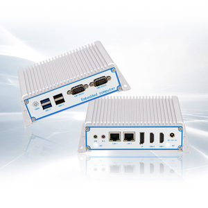 Ipctech J4125 Mini Linux مدمج للكمبيوتر لوحة تحكم صناعية كمبيوتر مع ذاكرة رام Intel Core I5 DDR3 وصندوق بدون مروحة محرك أقراص صلبة - Product Image 3