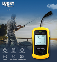 Localizador de Peces GPS Marino con Pantalla LCD LED de Escaneo Lateral, Soporte ABS Impermeable IP68