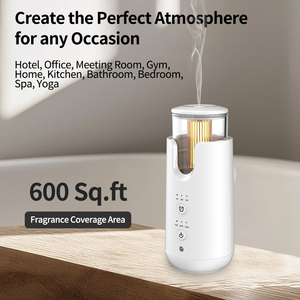 <strong>Lamp</strong> Lights <strong>Sensor</strong> Wholesale 600sqft Aromatic Nebulizer Home Electric Waterless Aroma Plug in Wall <strong>Diffuser</strong> White - Product Image 3