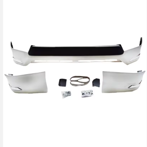 Support de renfort de pare-chocs pour TOYOTA PRADO 2014-2017 en alliage d'aluminium chromé avec garniture décorative - Product Image 2