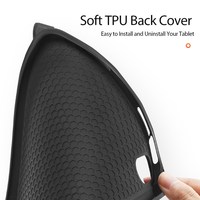 DUX DUCIS Série Domo Étui pour tablette en cuir à trois volets avec porte-stylo pour iPad mini (2024) / mini (2021)
