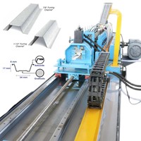 Machine de profilage à grande vitesse ZTRFM 45 m/min pour la fabrication de profilés omega pour ossature de toiture