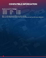 5013131AA Hauptbremszylinder mit Behälter, passend für Dodge Dakota Durango Viper 1999–2009, Aluminium-Bremshydraulikpumpe