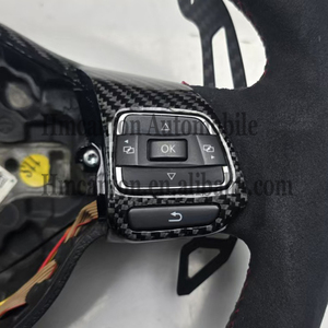 Nuevo Volante Deportivo de Fibra de Carbono y Gamuza para Volkswagen Golf 6ª Generación GTI - Product Image 3