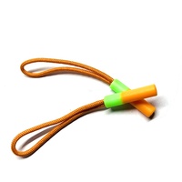 Tirette de fermeture éclair rapide personnalisée en PVC souple coloré, tirette de fermeture éclair en caoutchouc, plastique, silicone, sans nickel pour vêtements