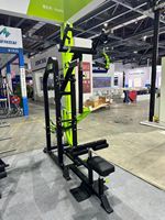 Machine de musculation professionnelle à charge libre en acier, banc de musculation horizontal multifonctionnel, équipement sportif pour exercices des jambes, bras, poitrine et dos, avec système de sécurité