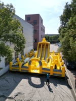 Vente en gros de château gonflable commercial gonflable pour enfants avec toboggan combo