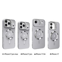 Support de cadre d'objectif OEM personnalisé étui magnétique pour téléphone portable TPU pour iPhone 16 15 14 Plus 13 12 11 17 Pro Max couverture de luxe à l'arrière