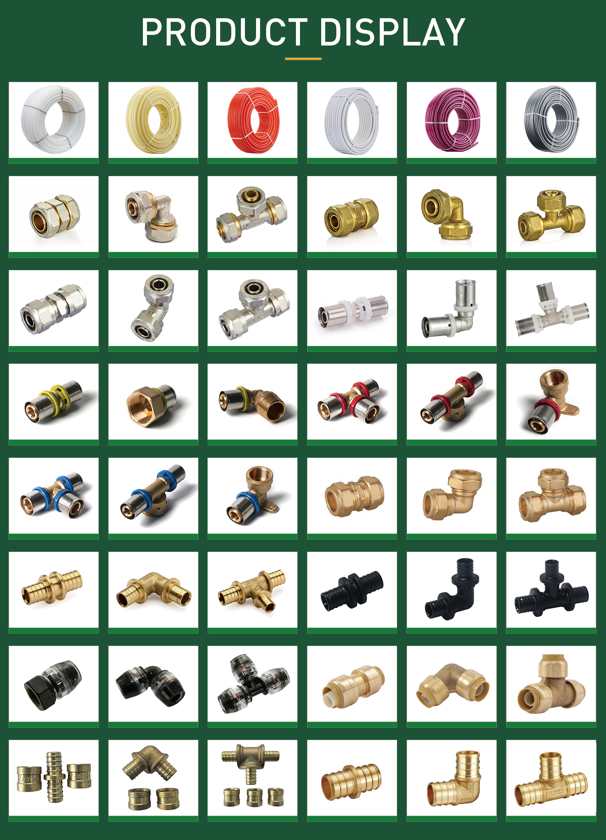 IFAN OEM PEX Underfloor Heating Pipe PEX Pipe and Fittings Water Supply ...