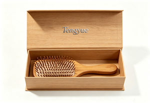 Caja de embalaje personalizada para cepillos de pelo con cierre magnético, para set de cepillos de pelo, almacenamiento de regalos, venta al por mayor a granel - Product Image 2