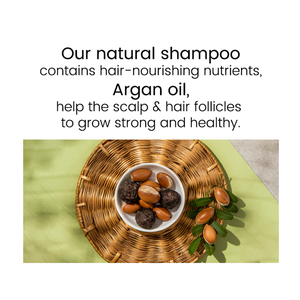 YOGI แชมพูบำรุงเส้นผมอาร์แกนแชมพูธรรมชาติให้ความชุ่มชื่นปราศจากซัลเฟต - Product Image 4