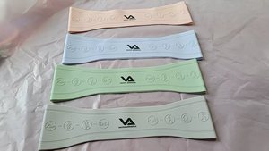 Bandes de résistance en caoutchouc de silicone pour exercices de fitness - Product Image 4