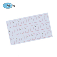 Harga Pabrik Lembaran Inlay RFID Prelam 125kHz Tersedia Ukuran 2*5 3*8 A4 Tata Letak Standar Kinerja Tinggi untuk Inlay Kartu Pintar