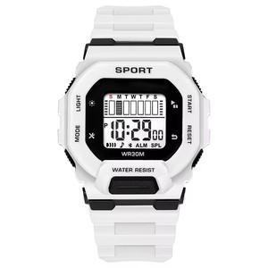 Nouvelle montre électronique multifonctionnelle simple et tendance pour enfants, étanche, avec cadran sportif et design atmosphérique - Product Image 4