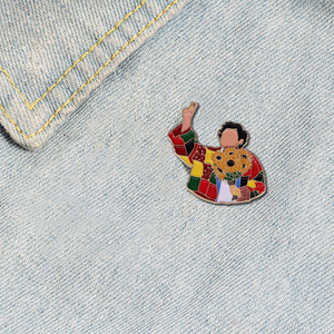 Broches en émail style Harrys pour chanteur pop, badges en métal en forme de cassette d'album musical arc-en-ciel, accessoires de bijoux de dessin animé, cadeaux - Product Image 5