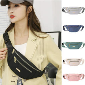 טלפון סלולרי המותניים pouch לוגו מותאם אישית רוכסן סגירה עמיד למים פוליאסטר unisex ספורט ריצה אופנה קריקטורה עיצוב - Product Image 4