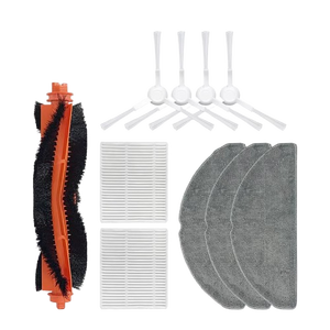 Para <span class=keywords><strong>Xiaomi</strong></span> MIJIA 3C E10 B112 E12, piezas de repuesto para <span class=keywords><strong>aspiradora</strong></span> robótica, cepillo de rodillo eléctrico de plástico, cepillo de borde, filtro HEPA, mopa Clo - Product Image 1