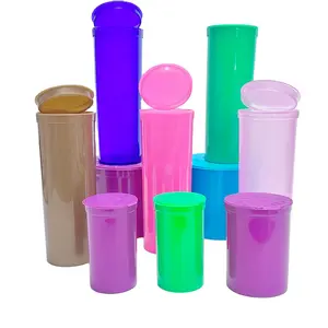 13 Dram Pop Top Flesjes Plastic Snap Deksel Farmaceutische Pillenflessen/Kleine Ondoorzichtige Plastic Container