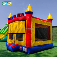 En Stock Moon Gonflable Moonwalk Jumper Bouncer Bouncy Castle Jumping Commercial 13*13 ft Colorful Bounce House Party Rentals