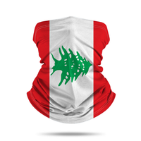 Cache-cou tubulaire motif drapeau de la Martinique, vente en gros, personnalisé, haute qualité, pour le sport, le cyclisme, la pêche et les accessoires quotidiens