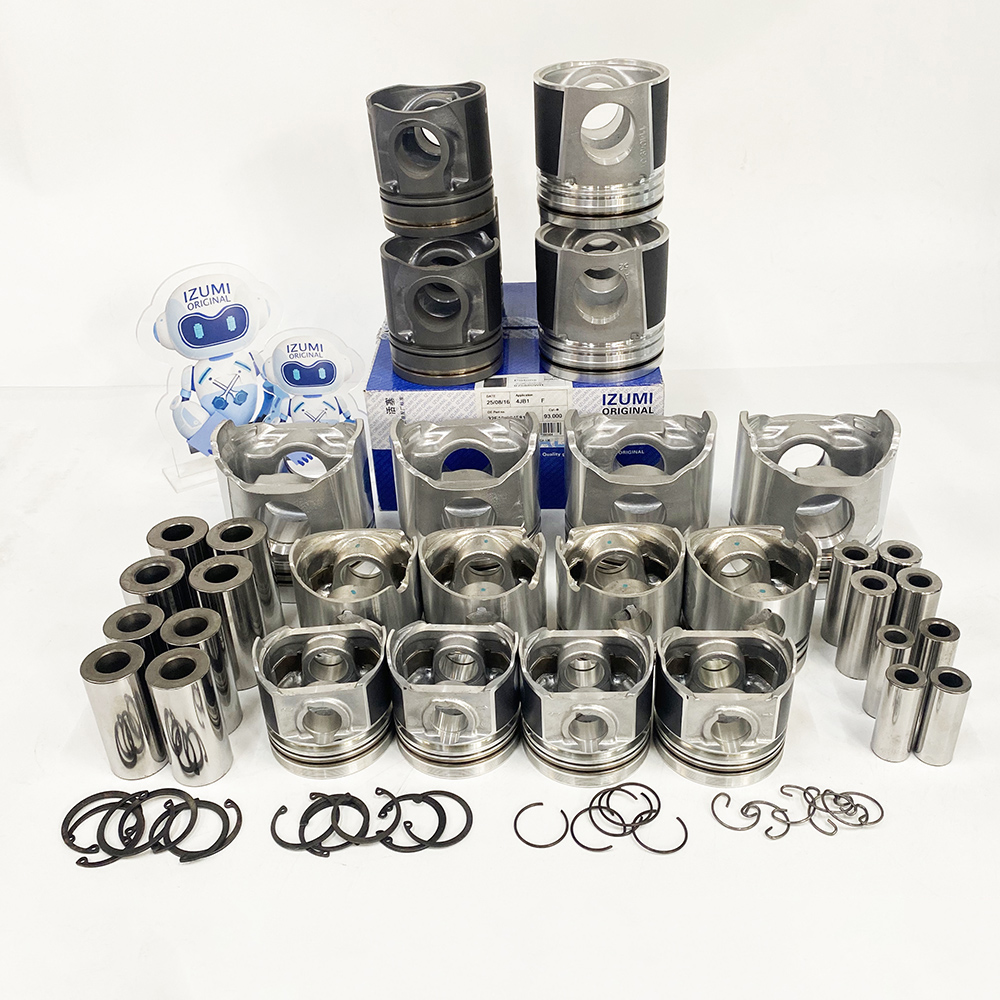 あみん IZUMI ORIGINAL 4HF1 Piston - High Quality for ISUZU