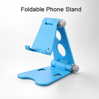 Support de téléphone de bureau pliable et réglable 2026, antidérapant, portable, pour tablette, iPhone, iPad, bureau