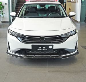 ชุดแต่งกันชนหน้า Welta พร้อมลิ้นกันชนและดิฟฟิวเซอร์ สีดำเงา สำหรับ Integra 2025 รุ่นใหม่ แบบ Bolt-On Facelift - Product Image 6