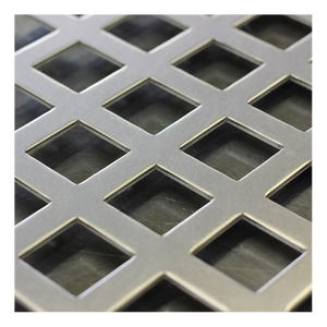 Grillage/feuilles métalliques perforées en acier inoxydable 304 pour enceintes, cloisons, panneaux signalétiques, grilles de protection, écrans – Découpe sur mesure - Product Image 2