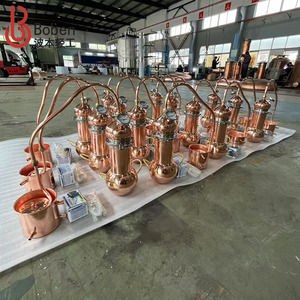 Boben BOB-GF 2L Red <strong>Copper</strong> Distiller Home Use Essential Oil Spirit Distillation Equipment Adjustable Wine/Whiskey/Gin/Vodka - Product Image 4