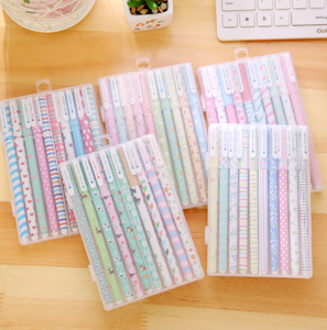 Lot de 10 Stylos Gel à Encre Noire 0,38 mm, Motifs Mignons Dessins Animés, pour Étudiants et Fournitures Scolaires <span class=keywords><strong>Kawaii</strong></span> - Product Image 4