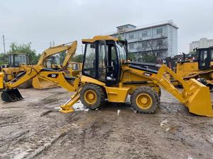 สภาพดี Caterpillar 420F CAT ต้นฉบับเครื่องจักรอเนกประสงค์รถแบคโฮหน้าตักล้อยางมือสอง - Product Image 5