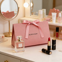 Sac cadeau en papier personnalisé avec logo, petit, mini, écologique, imprimé, pour événements spéciaux, mariage, bijoux, sac de shopping fantaisie