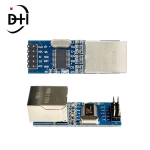 Enc28j60 อีเธอร์เน็ตแลนเน็ตเวิร์คมินิ 51/avr/arm/pic โค้ดสำหรับโมดูลพอร์ตเอสพีไอ ENC28J60 โมดูลอีเธอร์เน็ต - Product Image 3