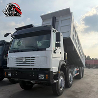 Camion benne d'occasion Sinotruk Howo 371HP 7x8x4 pour l'Afrique