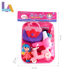 Longthuy ชุดเครื่องสำอางจำลองแบบถอดออกได้ทำจากพลาสติกชุดของเล่นในบ้านกระต่ายน่ารักทำจากพลาสติก - Product Image 2