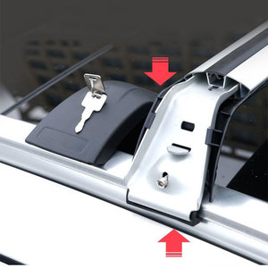 Porte-bagages de toit de voiture, barre de fixation, porte-bagages pour <span class=keywords><strong>Audi</strong></span> Q5 2008 2009 2010 2011 2012 2013 2014 2015 2016, accessoire - Product Image 3