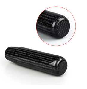 Nueva perilla de cambio de marchas de aluminio de transmisión Manual de fibra de carbono para Audi TT S3 A3 03-06 Seat Leon <span class=keywords><strong>Cupra</strong></span> ForBAM - Product Image 3