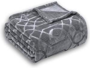 ผ้าห่มผ้าสักหลาดขนปุยกำมะหยี่ดีไซน์ลายนูนสำหรับตกแต่ง3D หรูหราทุกฤดู - Product Image 6