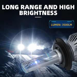 Faro de coche LED SFIDA <span class=keywords><strong>V15</strong></span> 6000K con caja de embalaje personalizada, bombillas LED H4 para reemplazo de coche y sistema de iluminación de actualización - Product Image 5